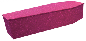 Alternative Coffin Range - Magenta Glitter