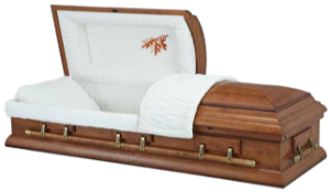 American Casket Selection - Harvest Oak